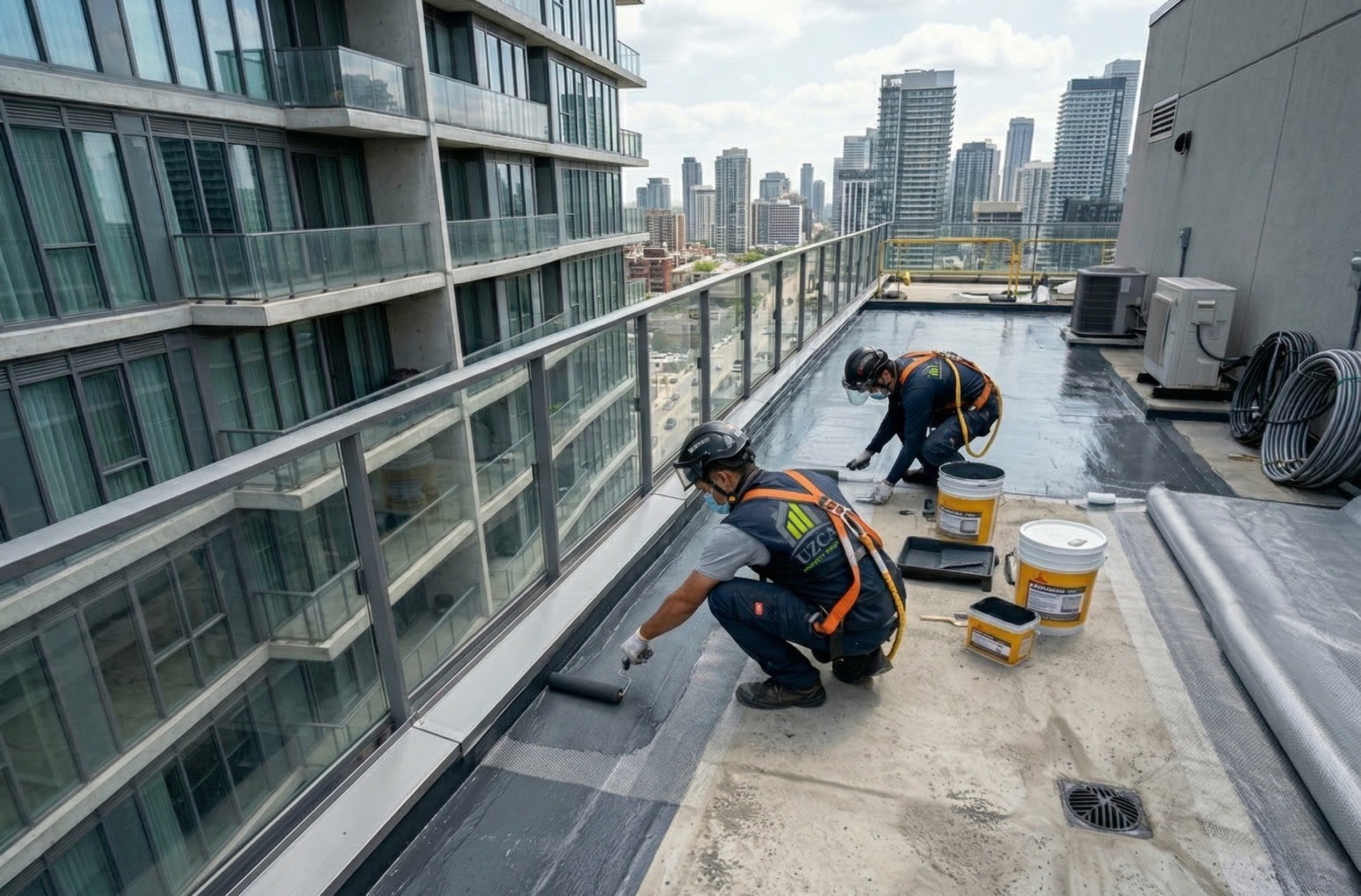 Condominium Waterproofing Membrane Repair